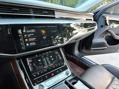 2022 Audi A8L 55 TFSI quattro Luxury, чёрный — фото 20