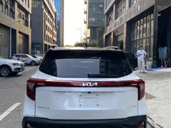 2023 Kia Seltos 1.5L CVT Luxury, белый — фото 5