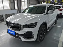 2021 Geely Monjaro 2.0TD DCT EVO 2WD Flagship, белый — фото 1