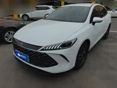 2025 BYD Qin PLUS DM-i PHEV Smart Driving 55km Leading, белый — фото 1