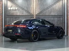 2022 Porsche Panamera 2.9T, синий — фото 6