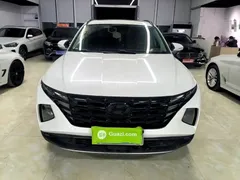 2023 Hyundai Tucson L 1.5T AT 2WD LUX Premium, белый — фото 3