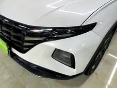 2023 Hyundai Tucson L 1.5T AT 2WD LUX Premium, белый — фото 24