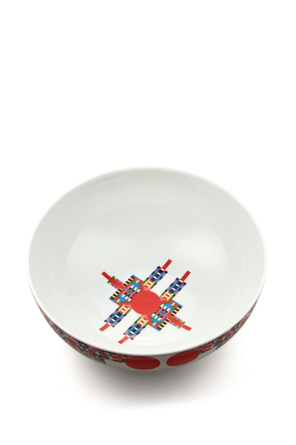 Фарфоровое блюдо Alessi Holyhedrics. Фото 2.