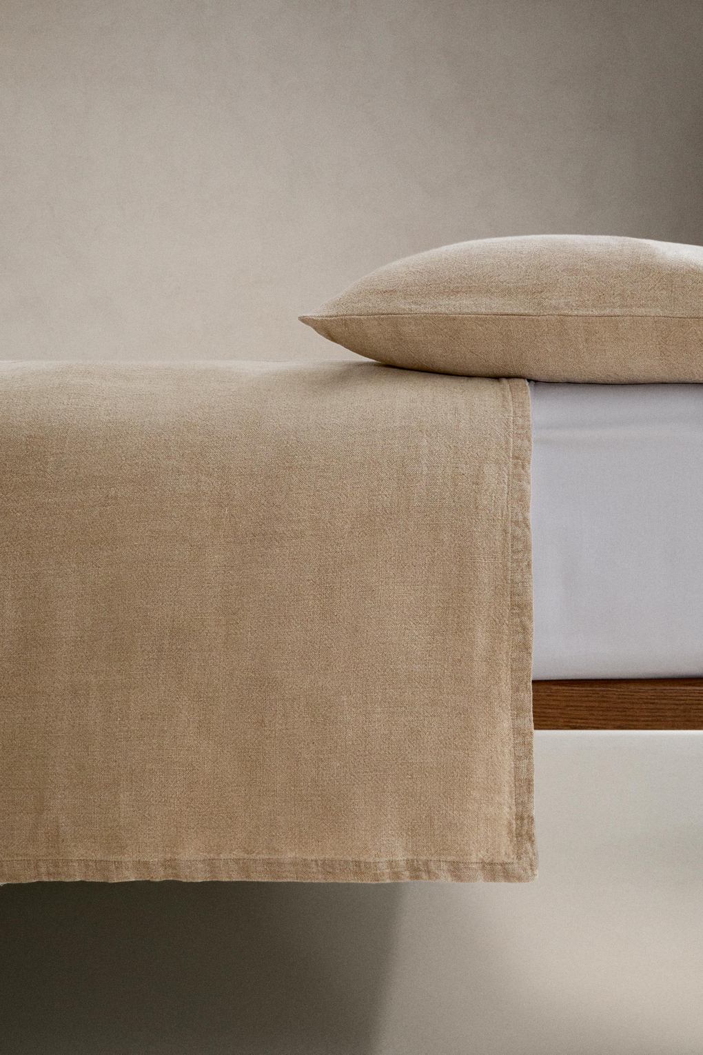 Покрывало ZARA HOME 1170/006, бежевый, 230 x 250 см. Фото 3.
