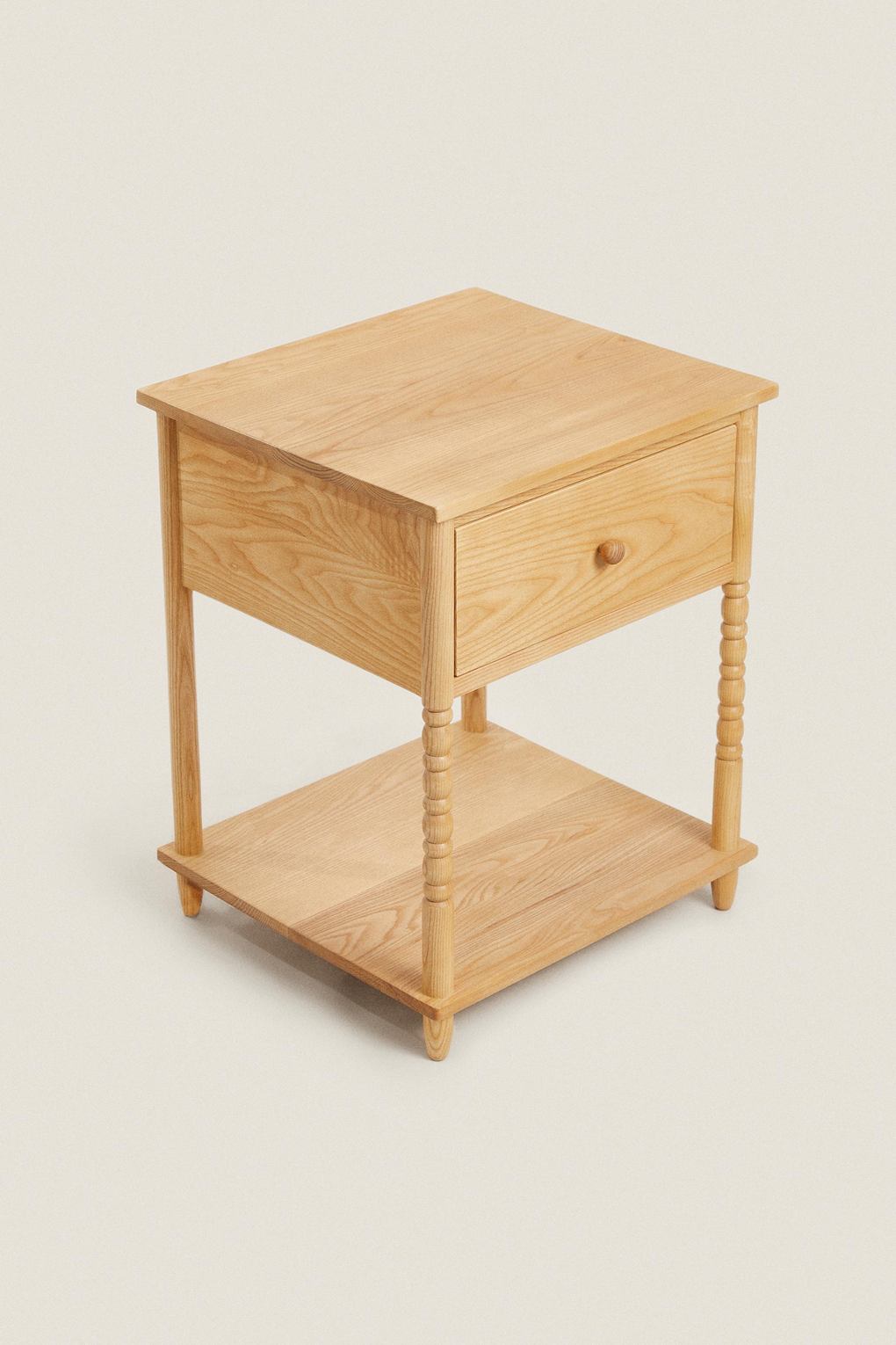 Приставной столик ZARA HOME 7685/080, бежевый, 59 x 47 x 43 см. Фото 2.