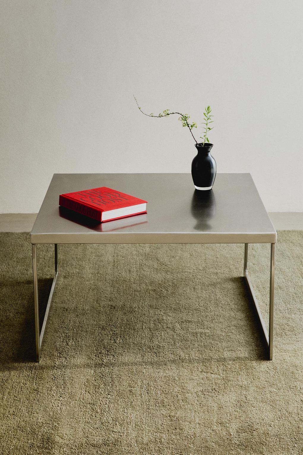Стол ZARA HOME 8306/072, серебристый, 38 x 70 x 70 см. Фото 6.