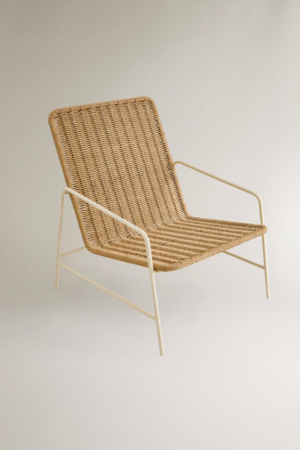 Стул ZARA HOME 8385/073, бежевый;белый, 80 x 65 x 77 cm. Фото 2.
