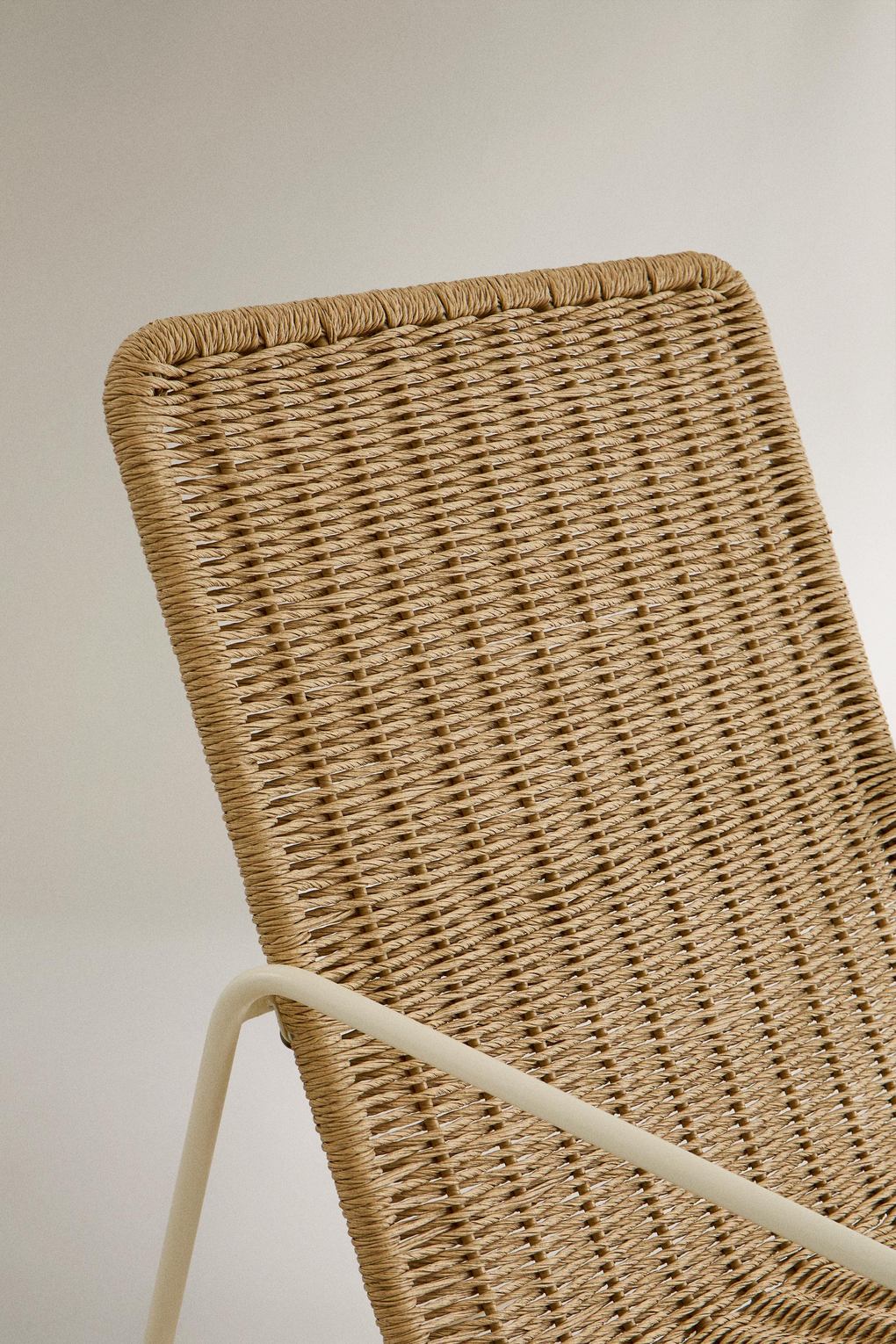 Стул ZARA HOME 8385/073, бежевый;белый, 80 x 65 x 77 cm. Фото 4.