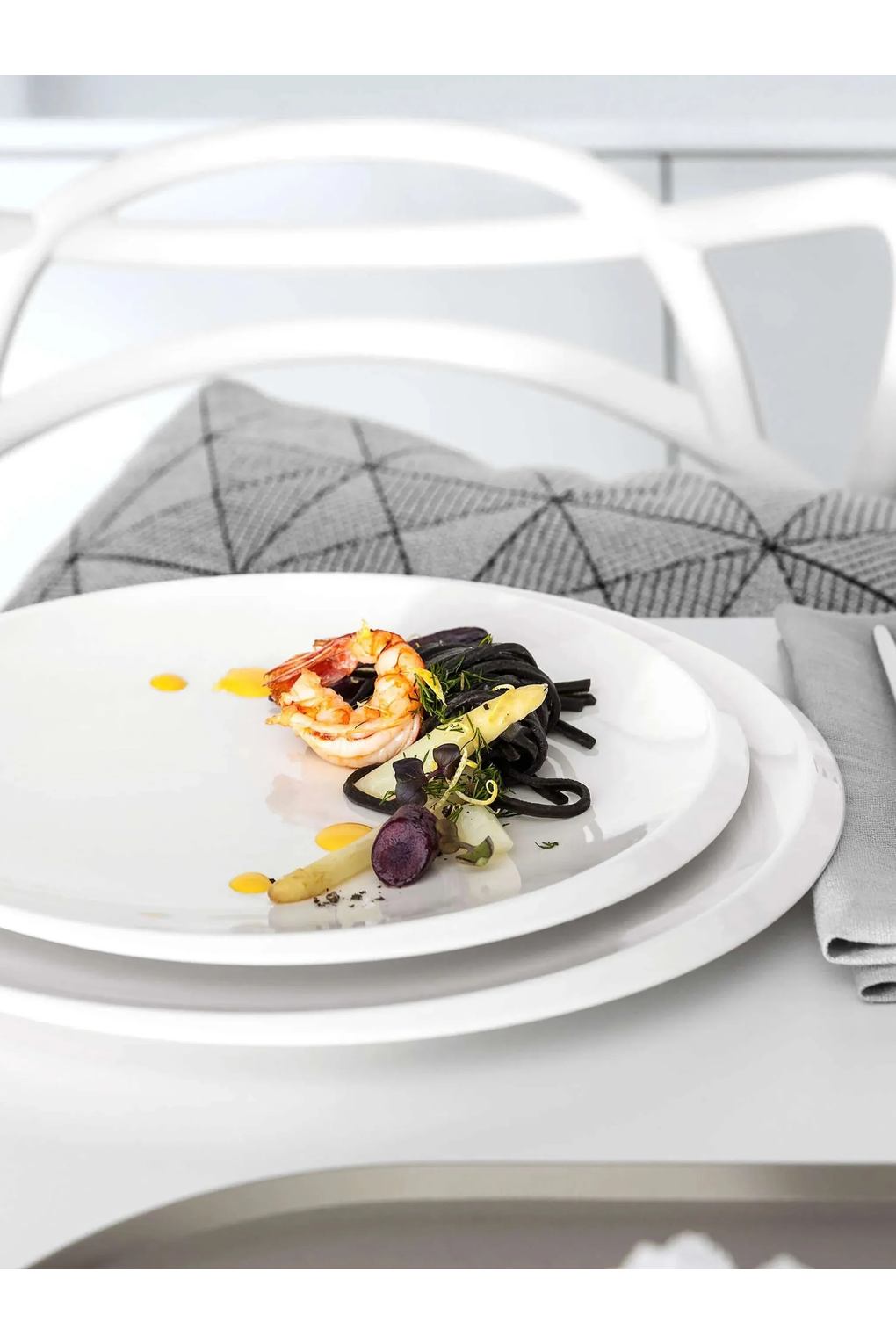 Набор из шести тарелок Villeroy & Boch New moon. Фото 2.