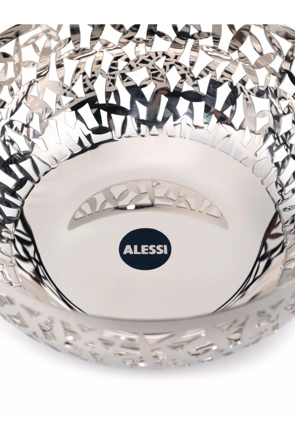 Глубокая фруктовница с вырезами Alessi. Фото 2.