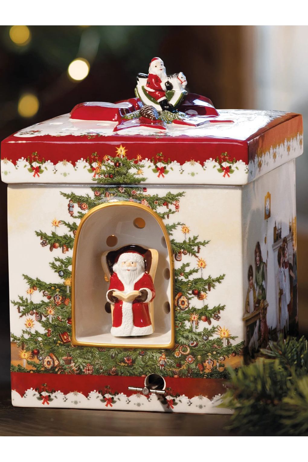 Фарфоровая шкатулка Villeroy & Boch Christmas toys. Фото 3.