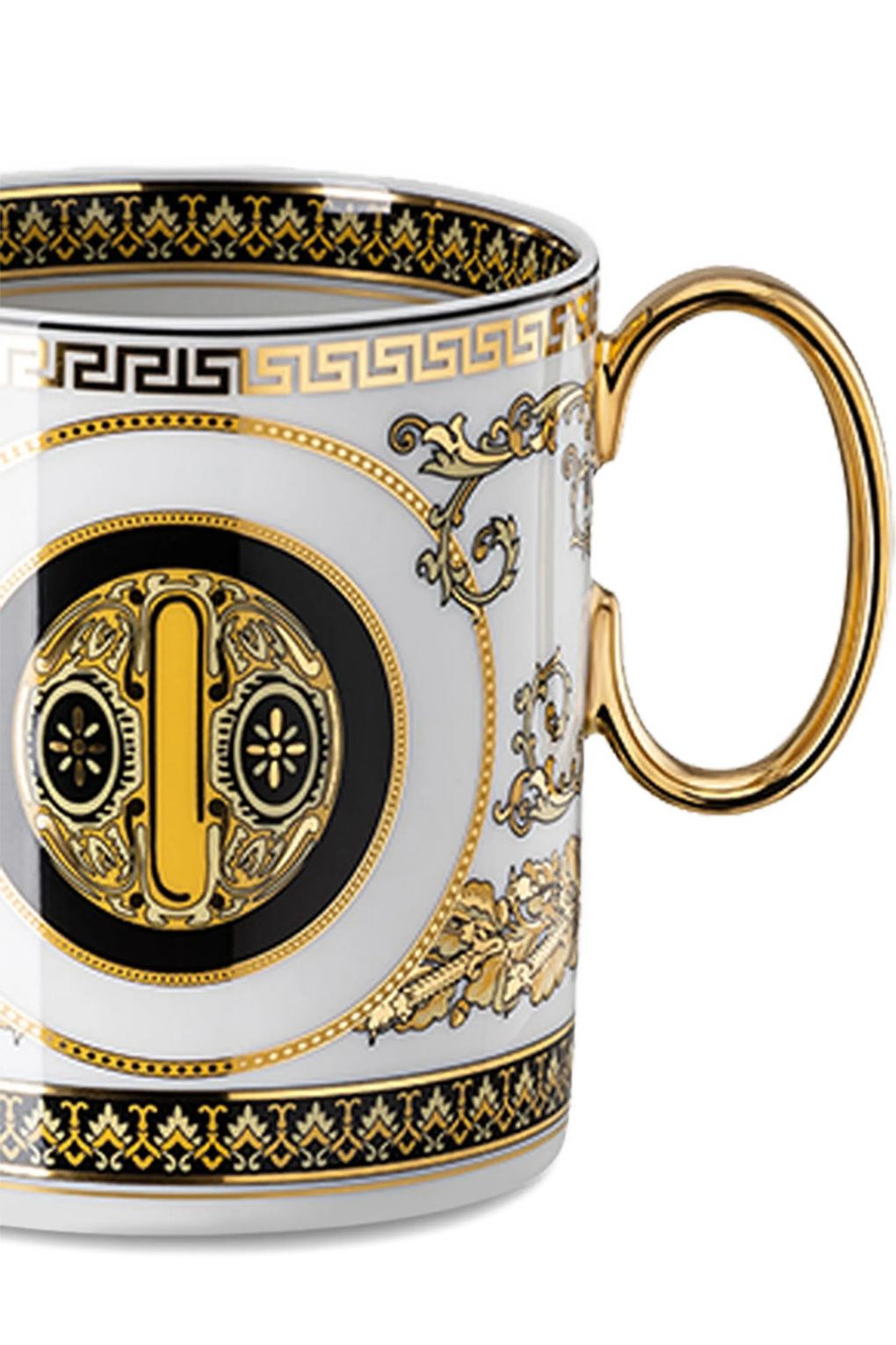 Кружка с графичным принтом Versace. Фото 2.