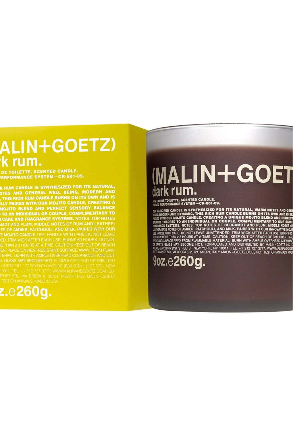 Ароматическая свеча (MALIN+GOETZ) Dark rum. Фото 2.