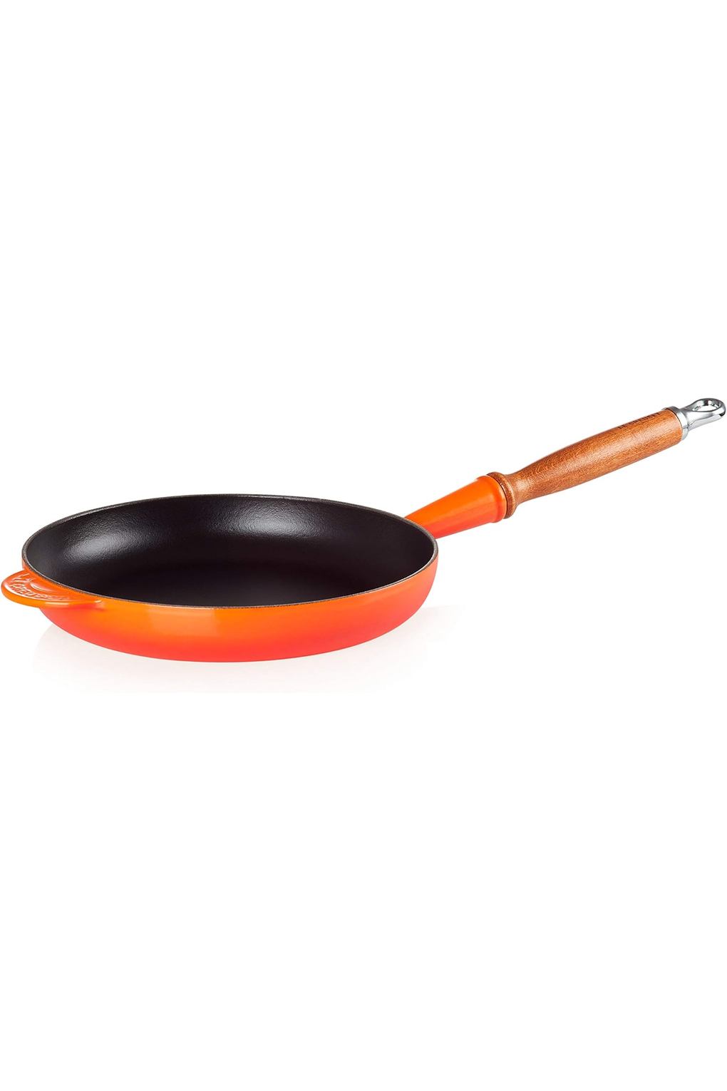 Сковорода LE CREUSET B0000AR0IU-BUNDLE чугун 24 см. Фото 2.