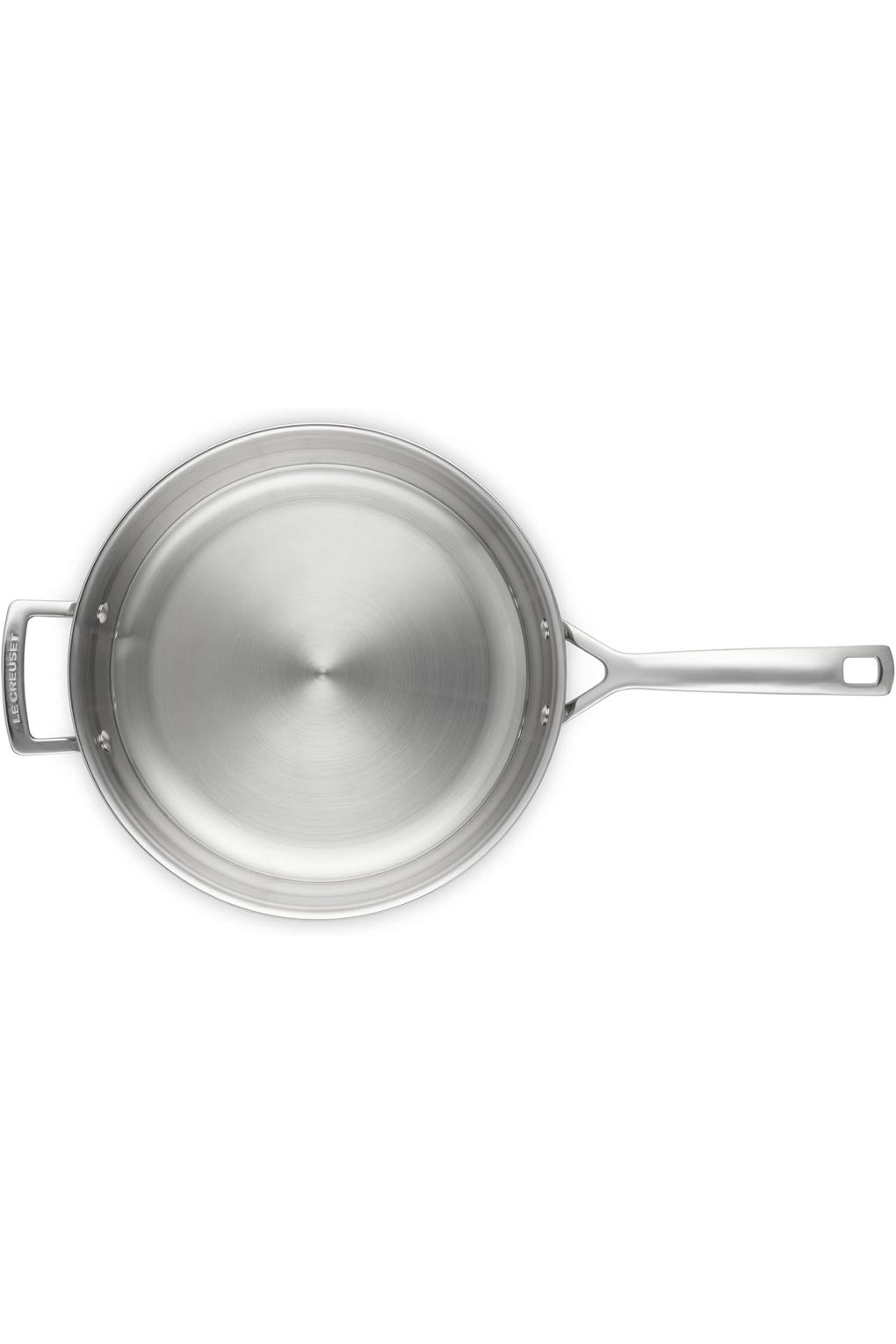 Вок LE CREUSET B0038ONICM-BUNDLE нержавеющая сталь 28 см. Фото 3.