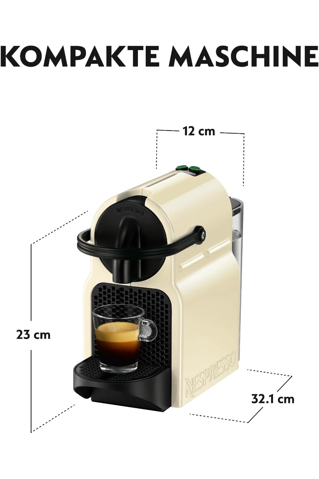 Кофемашина Nespresso De'Longhi EN 80.CW Inissia Capsule Machine. Фото 4.