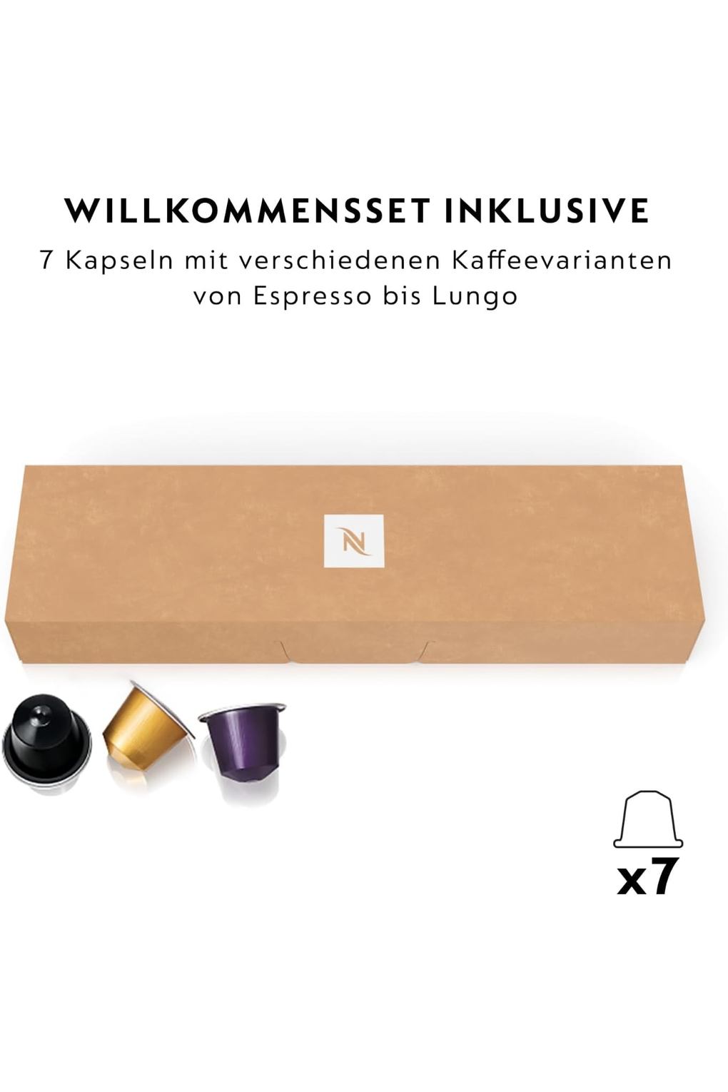 Кофемашина Nespresso De'Longhi EN 80.CW Inissia Capsule Machine. Фото 6.
