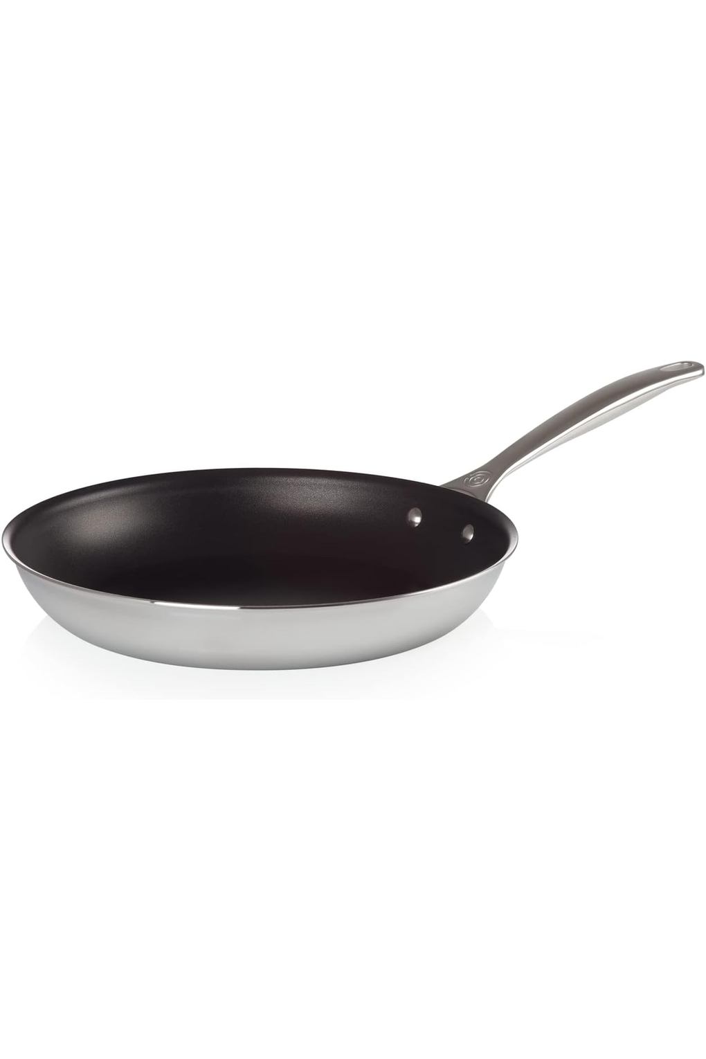 Сковорода LE CREUSET B00I9B3GA8-BUNDLE нержавеющая сталь 30 см. Фото 3.