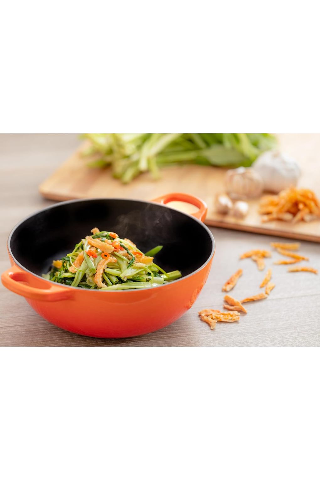 Жаровня LE CREUSET B00F34PRMO-BUNDLE чугун 2,7 л красная. Фото 5.