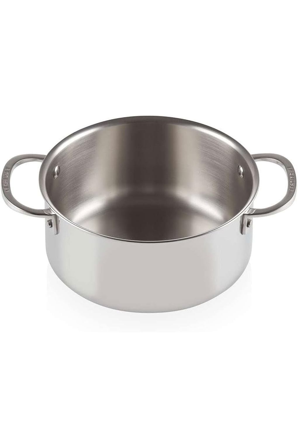 Кастрюля Le Creuset B0112KS7EM-BUNDLE нержавеющая сталь 3,2 л серебристая. Фото 3.