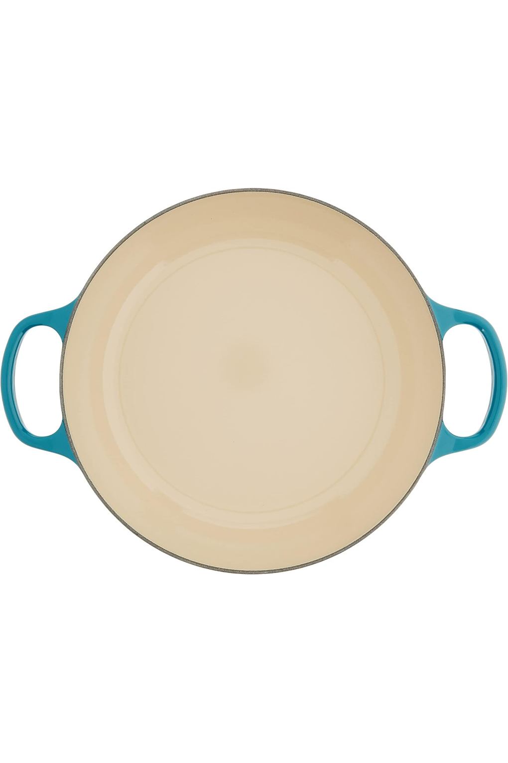 Жаровня LE CREUSET B07GBFS73W-BUNDLE чугун 3,5 л синяя. Фото 3.