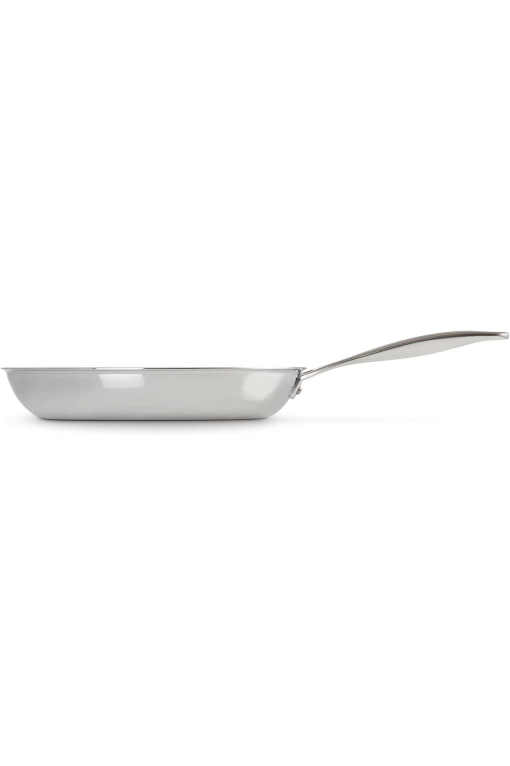Сковорода LE CREUSET B00I9B3GA8-BUNDLE нержавеющая сталь серебристая 28 см. Фото 3.