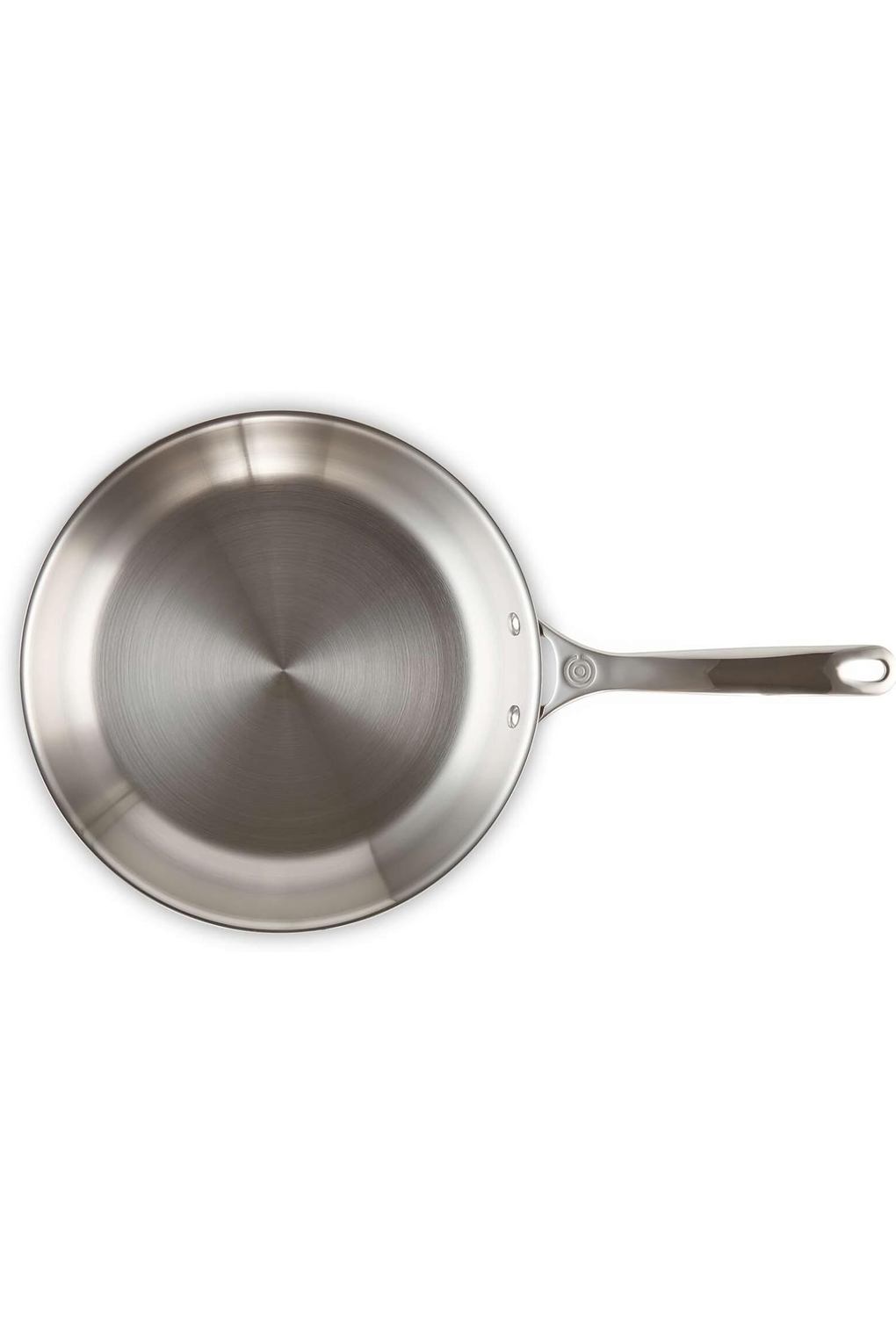 Сковорода LE CREUSET B00I9B3GA8-BUNDLE нержавеющая сталь серебристая 28 см. Фото 4.