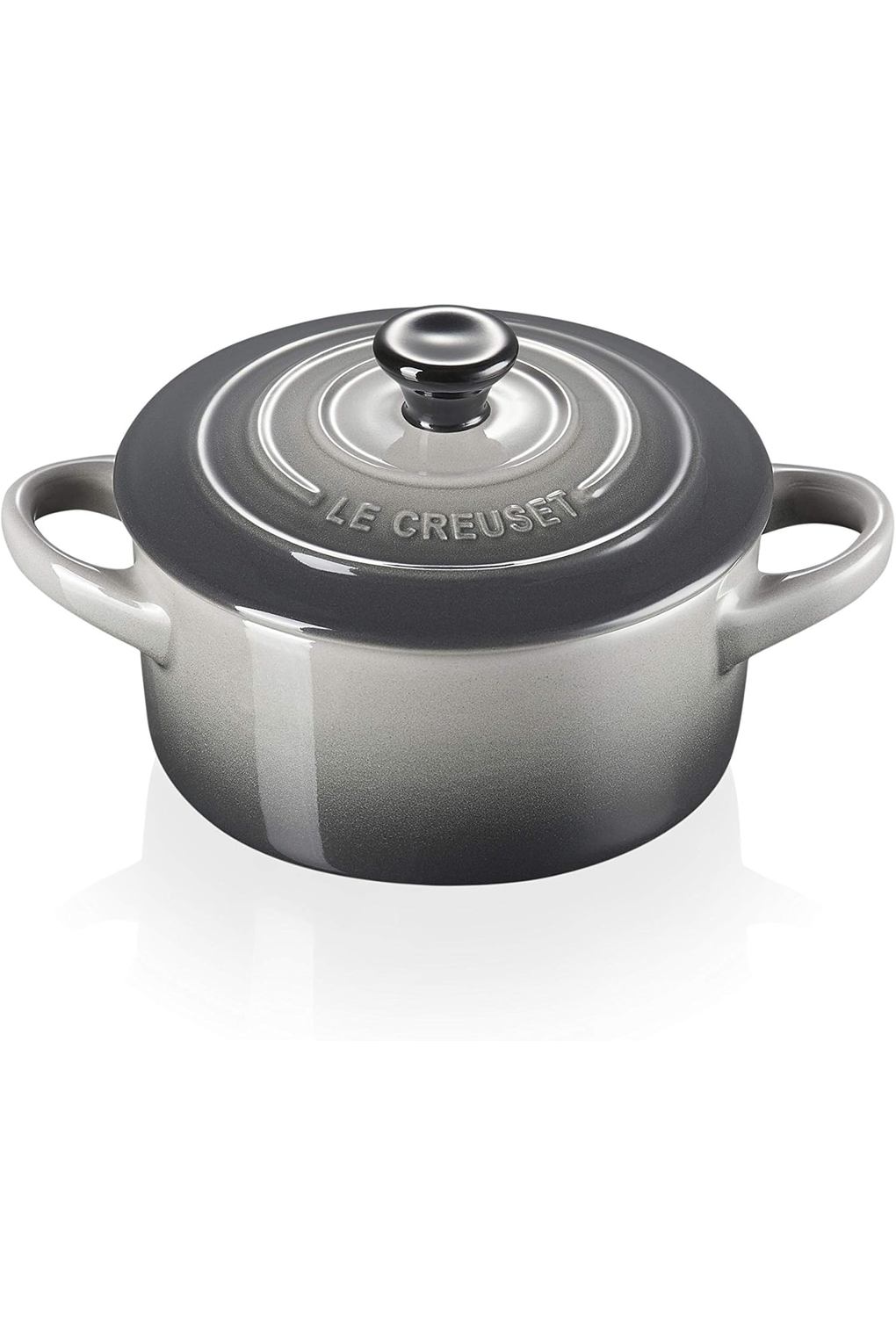 Кастрюля LE CREUSET B08XZJYFMN-BUNDLE керамика 0,25 л серая. Фото 2.