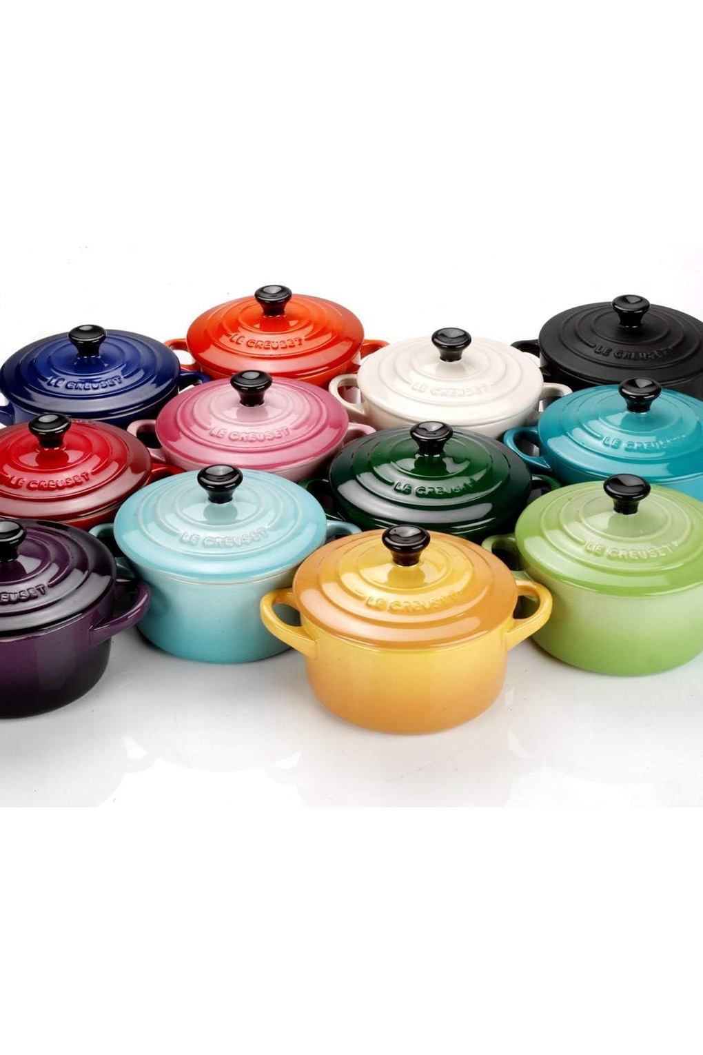 Кастрюля LE CREUSET B08XZJYFMN-BUNDLE керамика 0,25 л синяя. Фото 6.