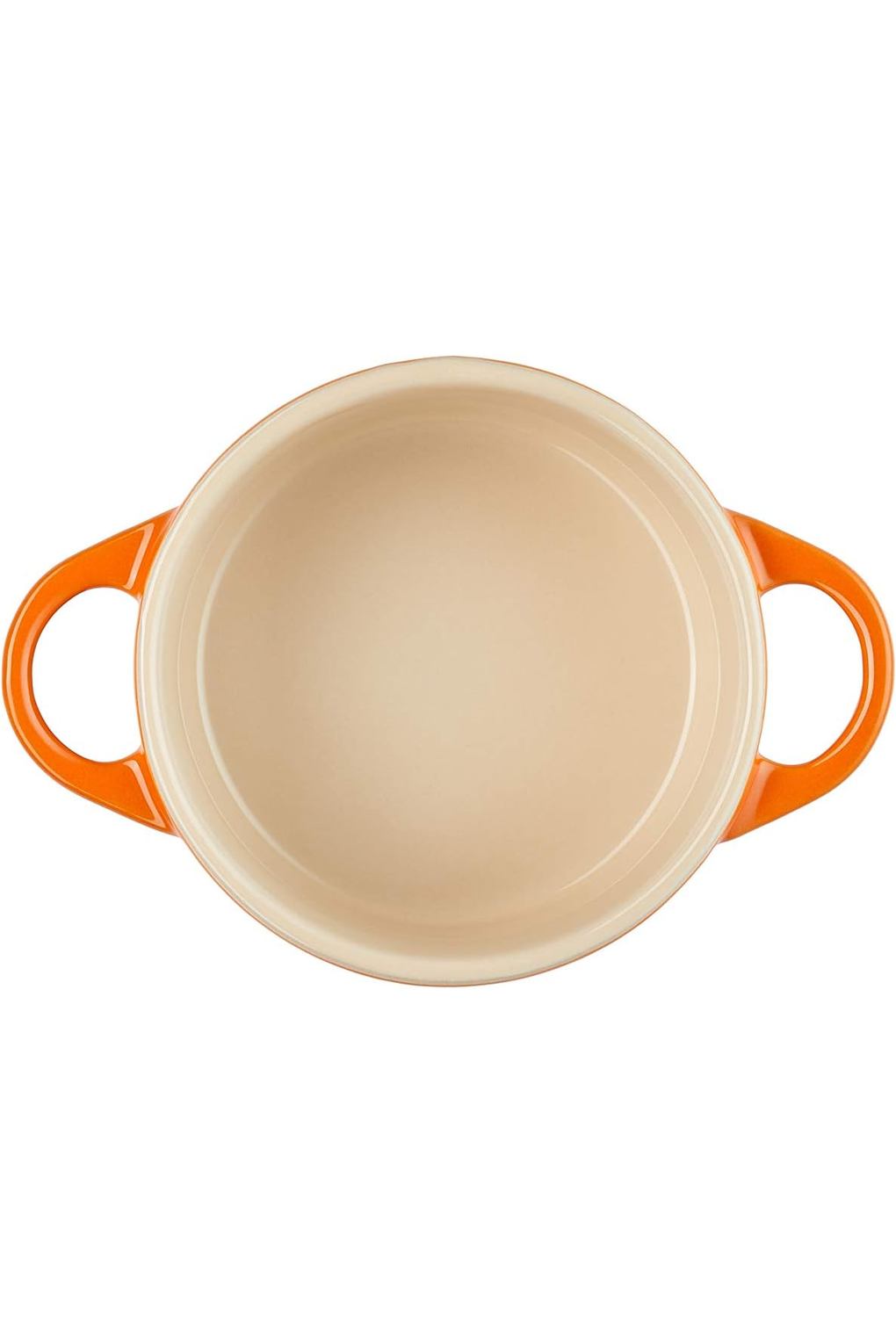 Кастрюля LE CREUSET B08XZJYFMN-BUNDLE керамика 0,25 л оранжевая. Фото 4.