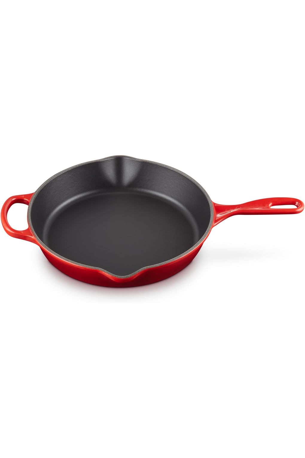 Вок LE CREUSET B07RPVHC66 чугун бордовый 26 см. Фото 2.