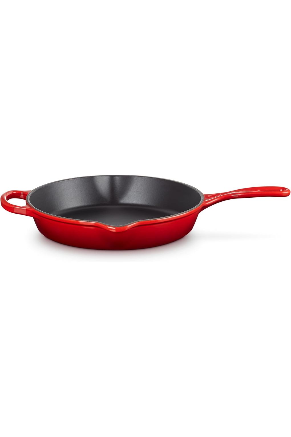 Вок LE CREUSET B07RPVHC66 чугун бордовый 26 см. Фото 3.
