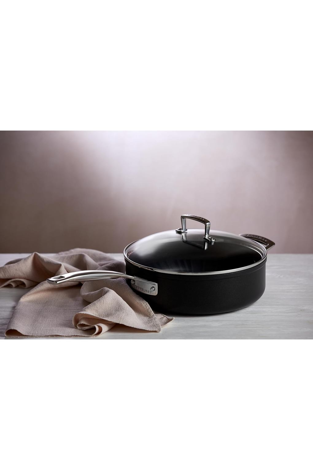 Вок LE CREUSET B0824B7TM2-BUNDLE алюминий 26 см. Фото 6.