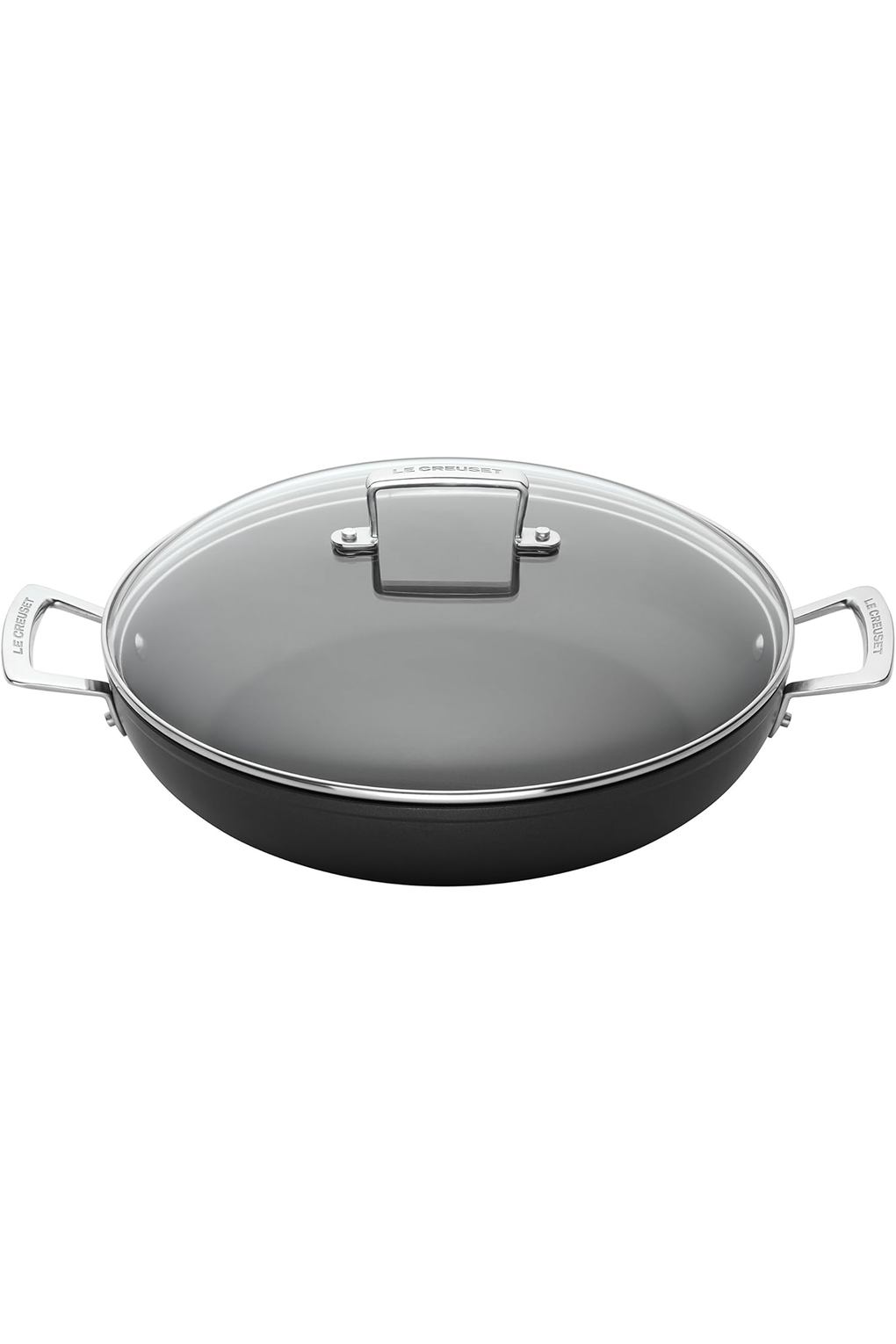 Вок LE CREUSET B0824BH6BL-BUNDLE алюминиевый сплав 30 см. Фото 4.