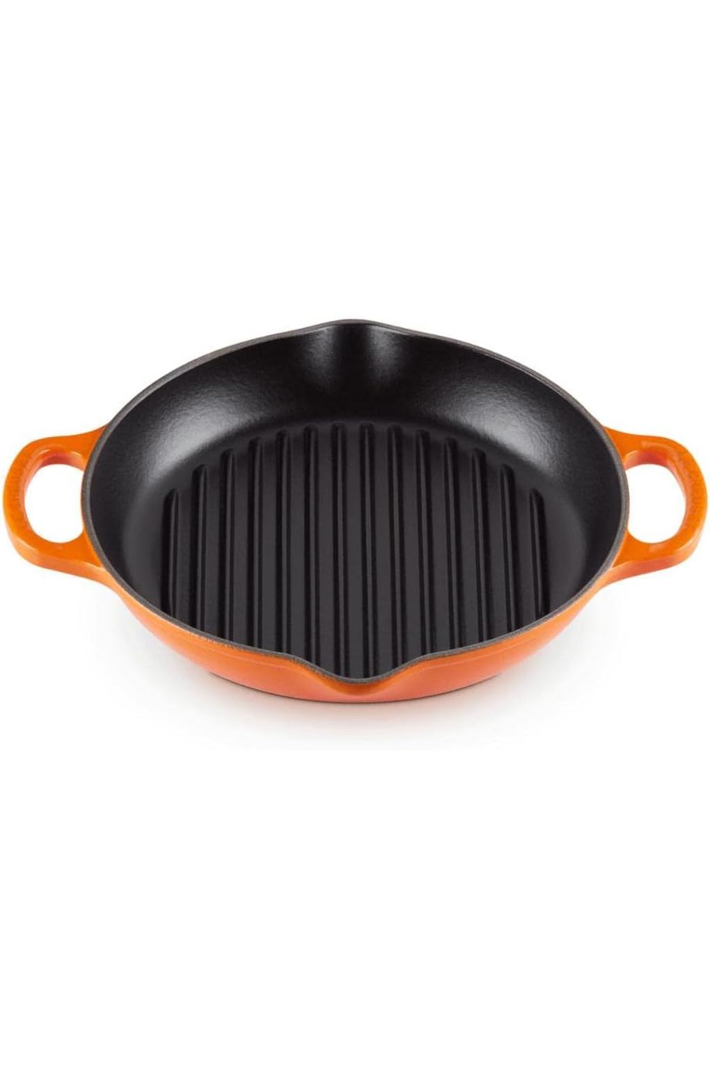 Вок LE CREUSET B086H3TJ24-BUNDLE чугун красный 25 см. Фото 3.