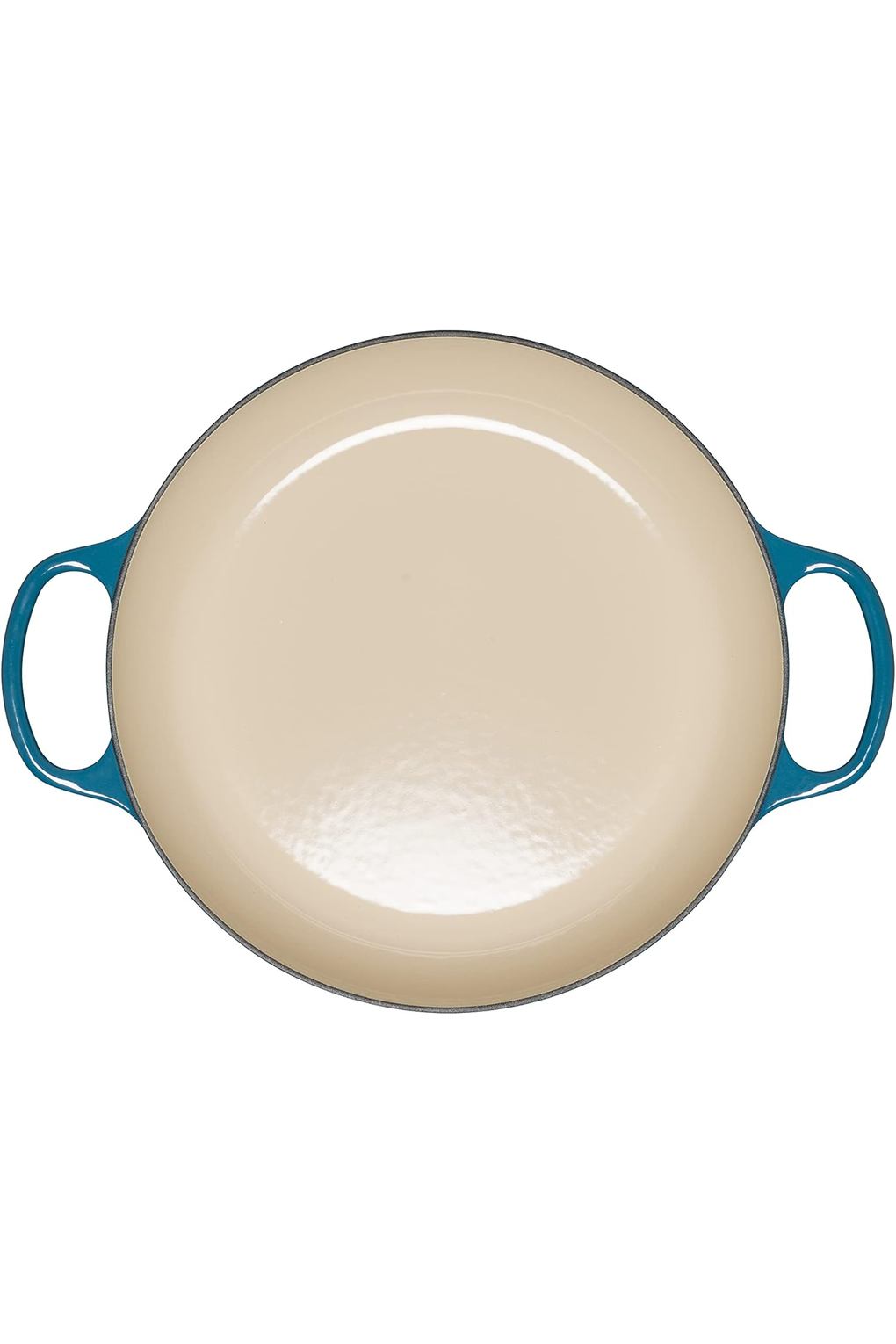 Жаровня LE CREUSET B07GBFS73W-BUNDLE чугун 2,2 л синяя. Фото 2.
