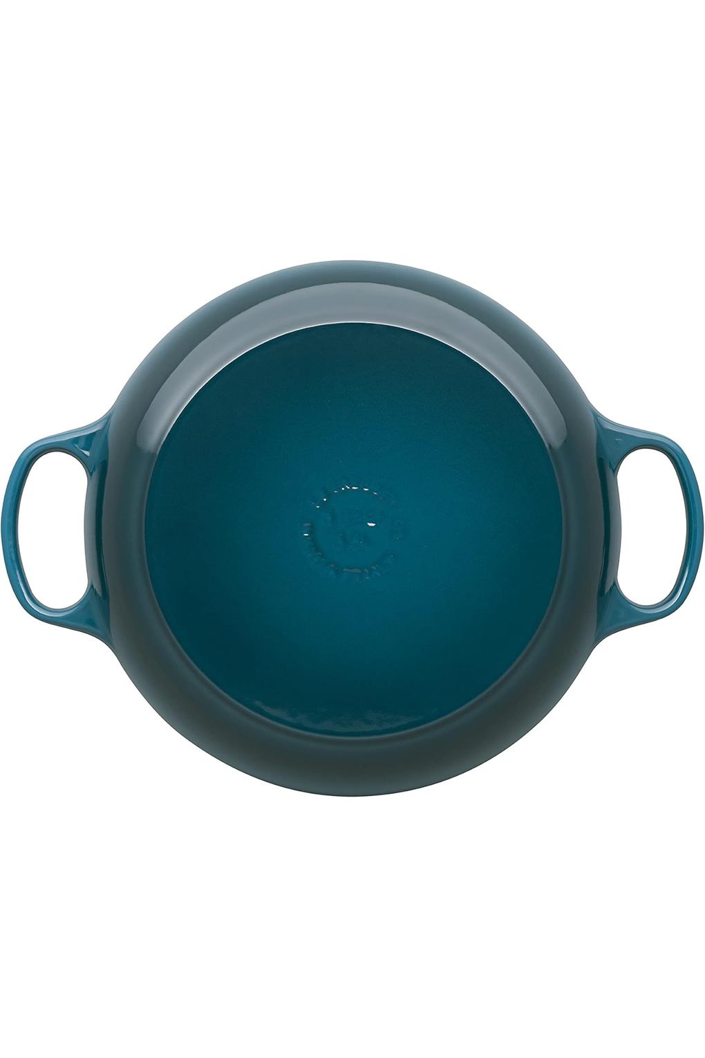 Жаровня LE CREUSET B07GBFS73W-BUNDLE чугун 2,2 л синяя. Фото 4.