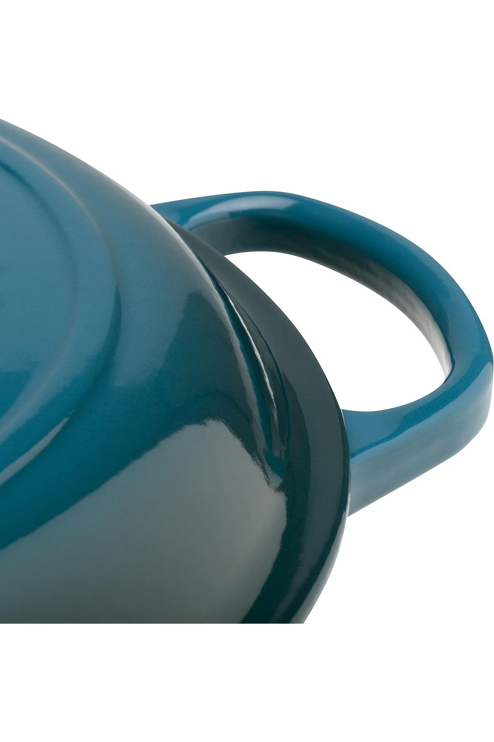 Жаровня LE CREUSET B07GBFS73W-BUNDLE чугун 2,2 л синяя. Фото 5.
