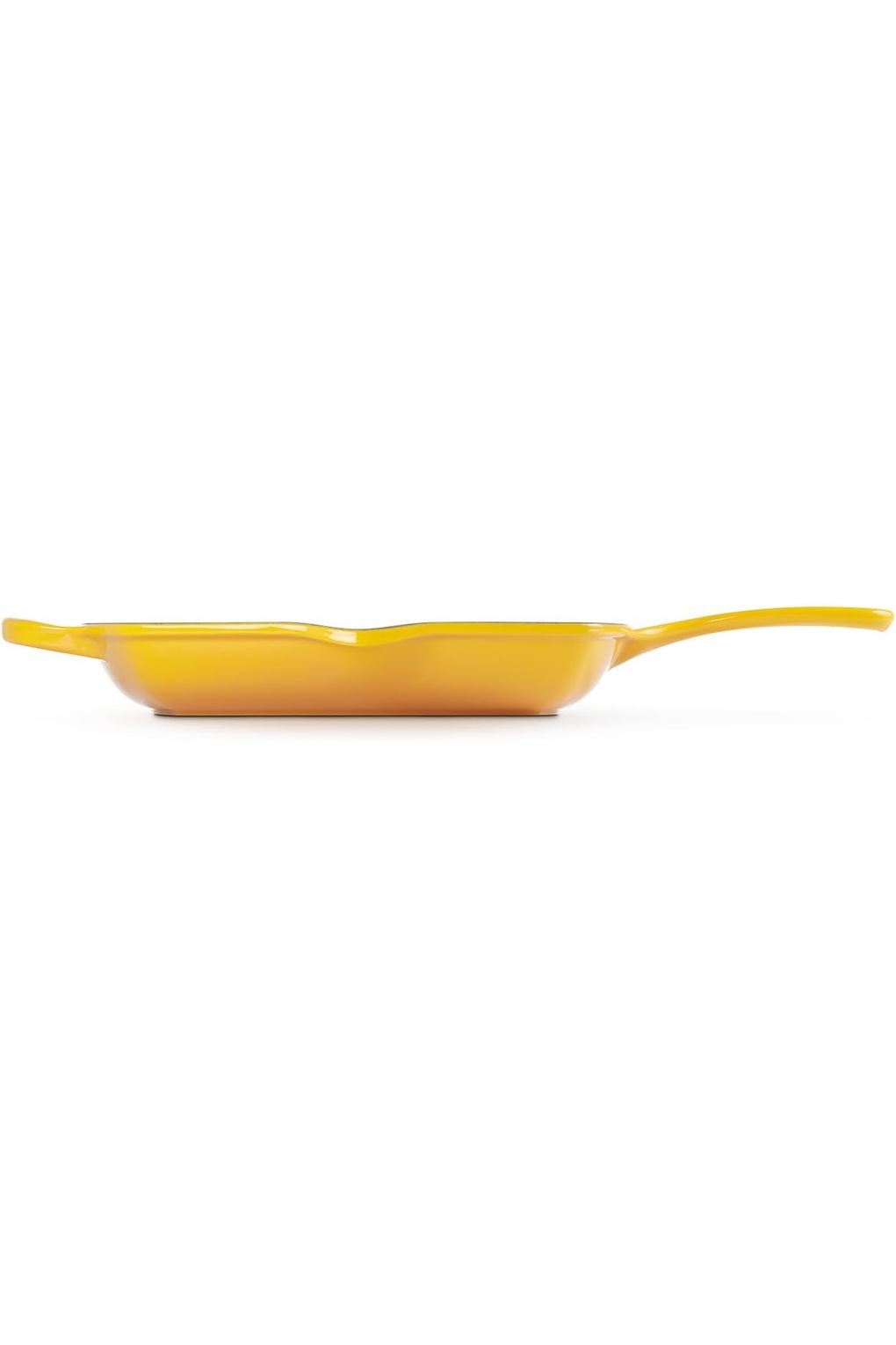 Сковорода-гриль LE CREUSET B009ZML3UA-BUNDLE чугун желтая. Фото 3.