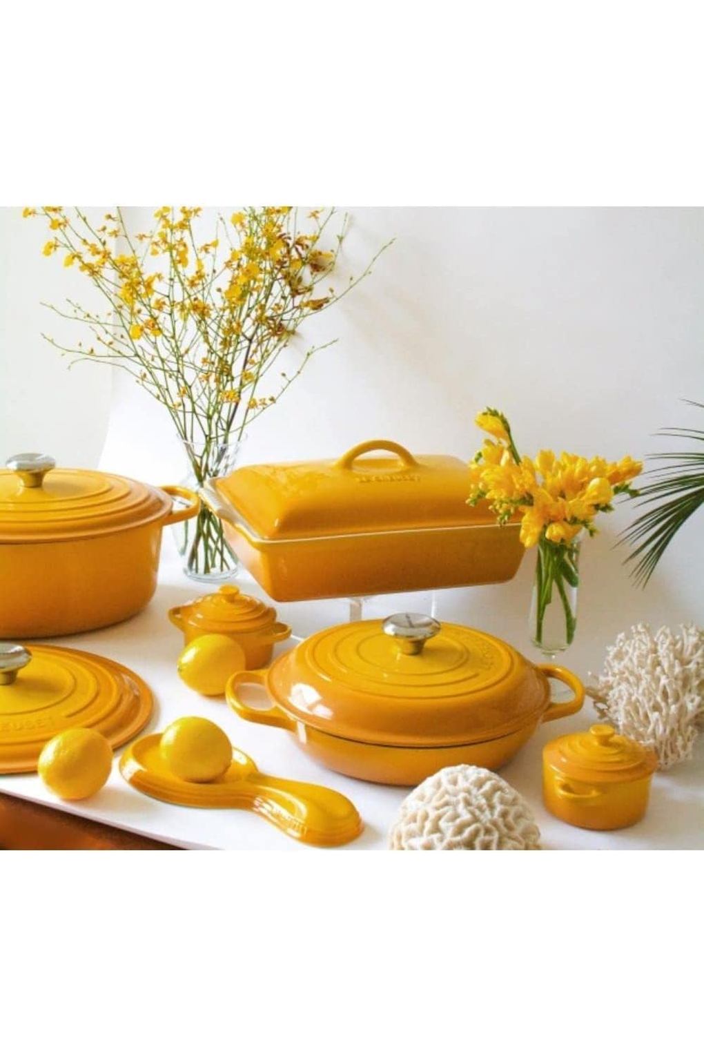Кастрюля LE CREUSET B00US0G54M-BUNDLE чугун 4,2 л оранжевая. Фото 2.
