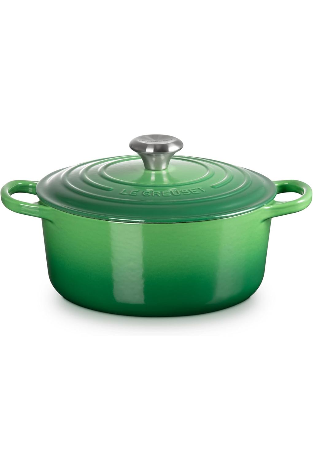 Кастрюля LE CREUSET B00US0G54M-BUNDLE чугун 4,2 л зеленая. Фото 2.