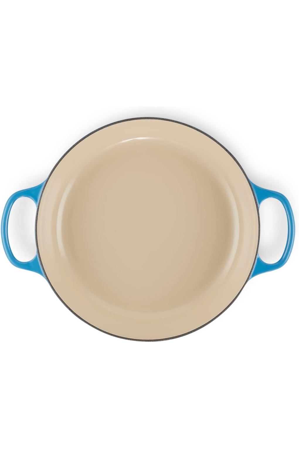 Жаровня LE CREUSET B07GBFS73W-BUNDLE чугун 3,5 л синяя. Фото 5.