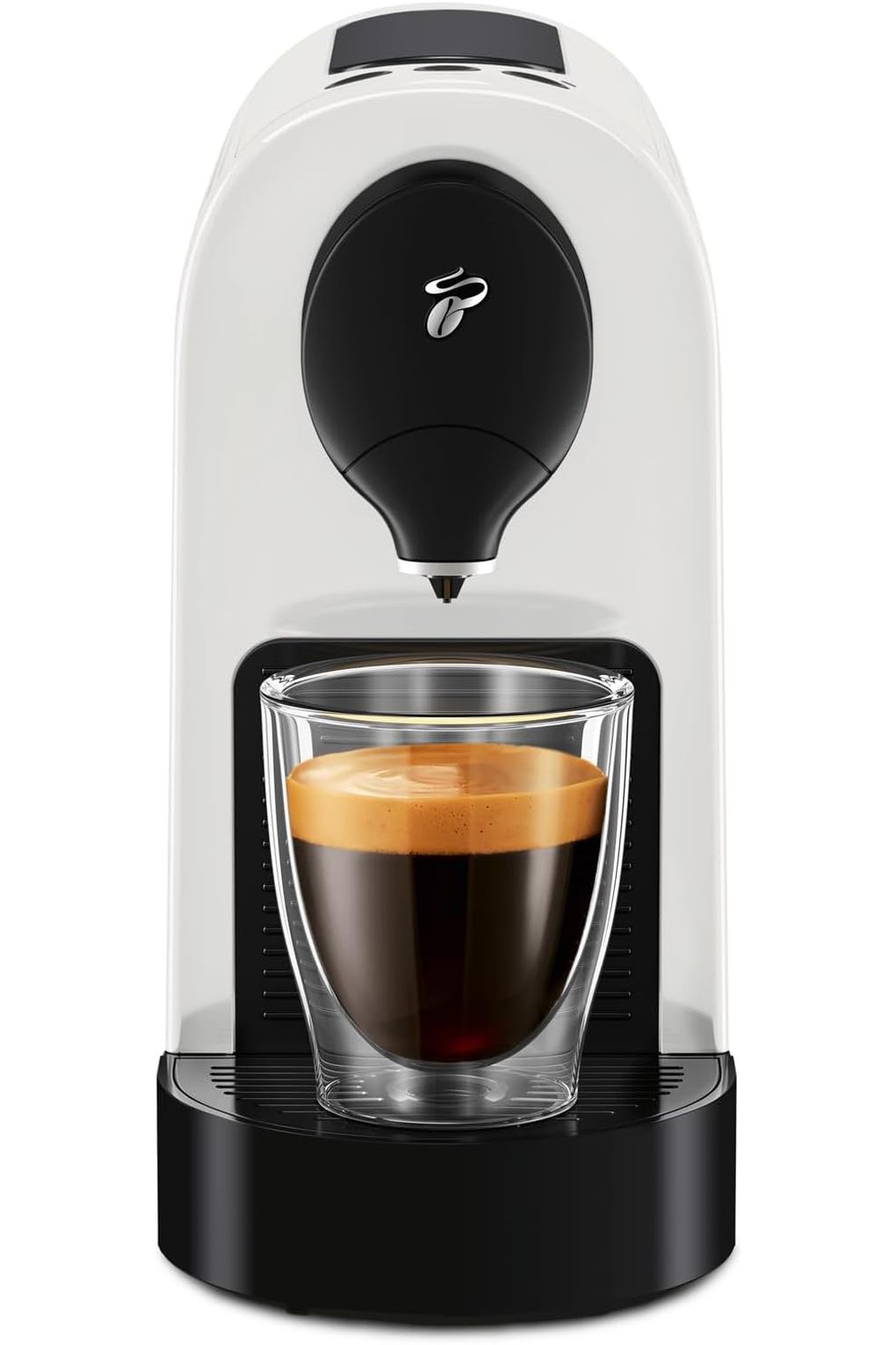 Кофемашина Tchibo Cafissimo Pure Plus Coffee Machine Capsule Machine Including 30 Capsules for Caffe Crema, Espresso and Coffee 0.8 L 1250 Watt 11.9 x 33.7 x 24 cm White. Фото 2.