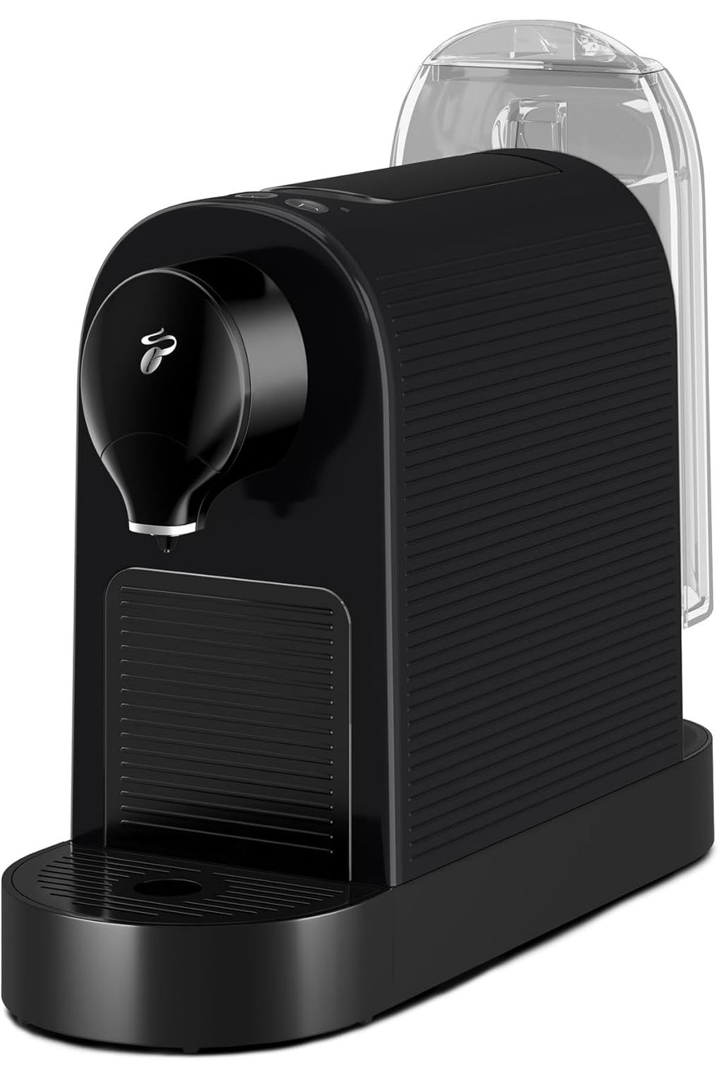 Кофемашина Tchibo Cafissimo Pure Plus Coffee Machine Capsule Machine for Caffe Crema, Espresso and Coffee, 0.8 L, 1250 Watt, 11.9 x 33.7 x 24 cm, Black. Фото 3.