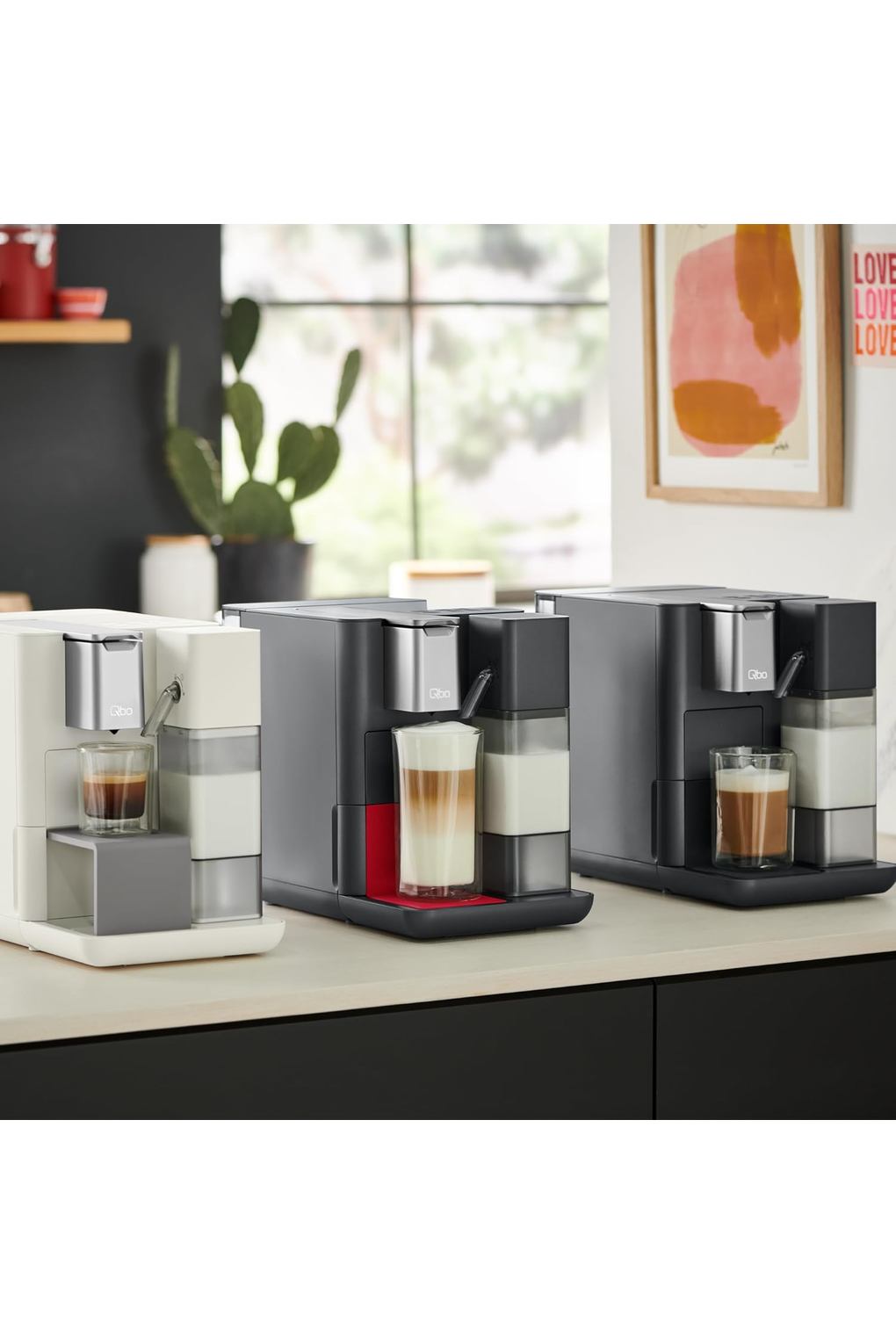 Кофемашина Tchibo Qbo Milk Master Premium Capsule Machine. Фото 6.