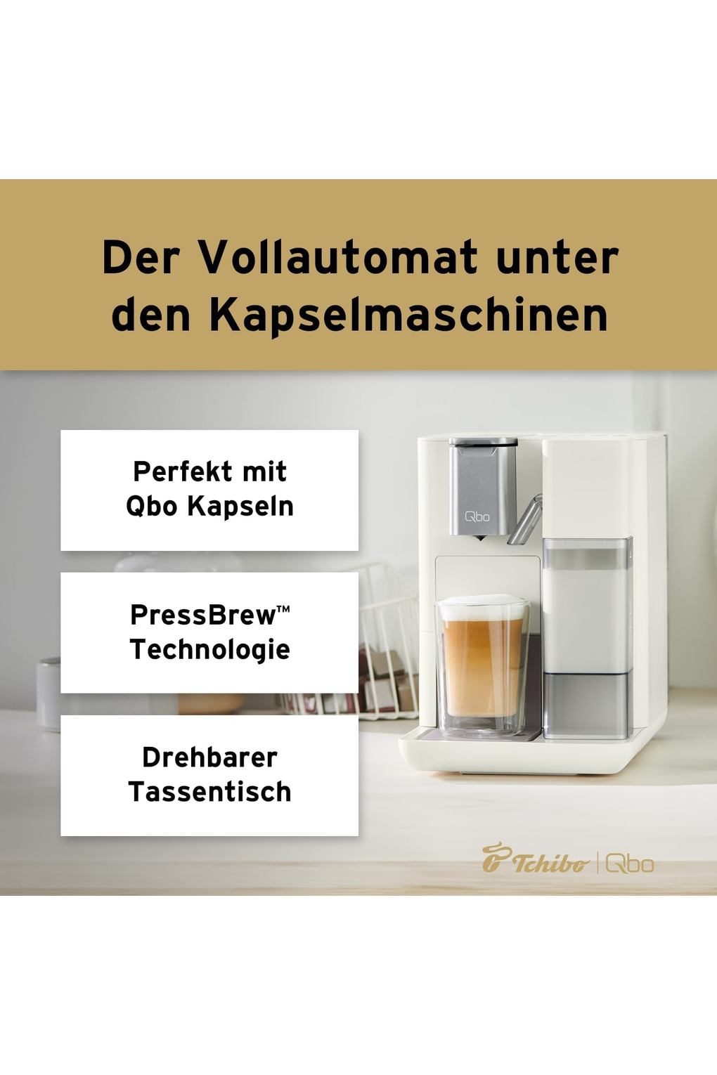 Кофемашина Tchibo Qbo Milk Master Premium Capsule Machine. Фото 5.