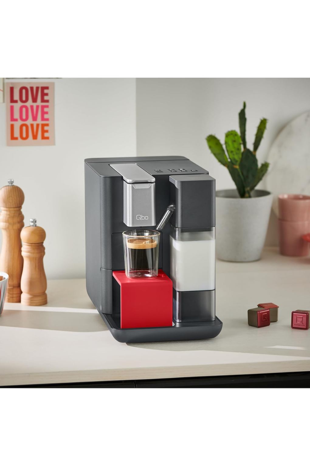 Кофемашина Tchibo Qbo Milk Master Premium Capsule Machine. Фото 6.