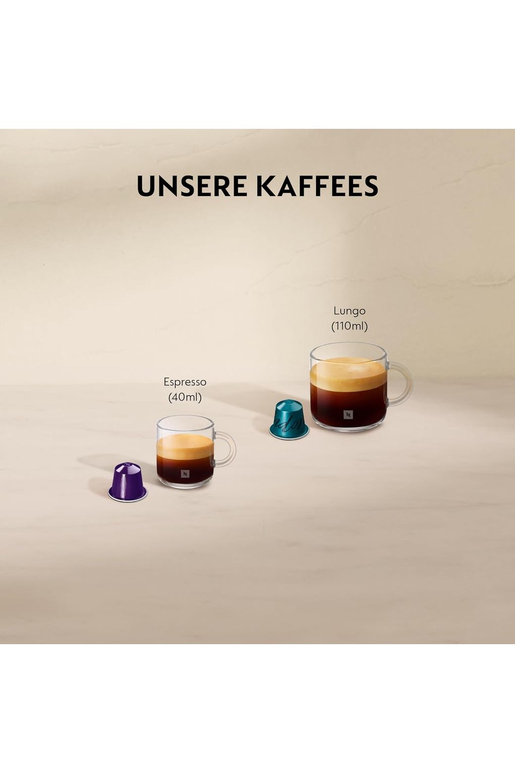 Кофемашина Nespresso De'Longhi Essenza Mini EN85.BKMT, Automatic Coffee Machine, Capsule Machine for a Single Cup, Includes Welcome Kit, Compact Design, 19 Bar Pressure, 1150 W, Matte Black. Фото 3.