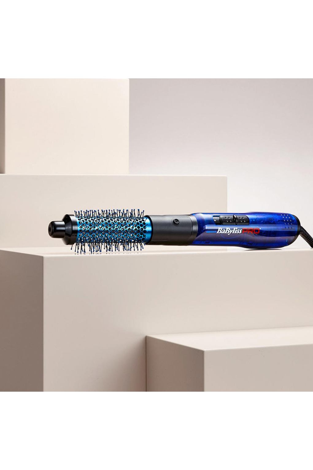 Стайлер BaByliss PRO Hot Air Brush Blue Lightning. Фото 2.